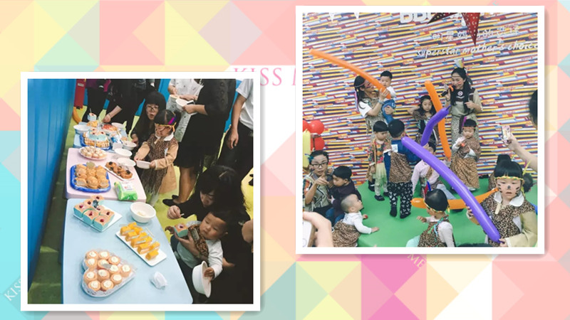 BBunion国际早教台州中心活动花絮：疯狂原始人，疯狂生日会