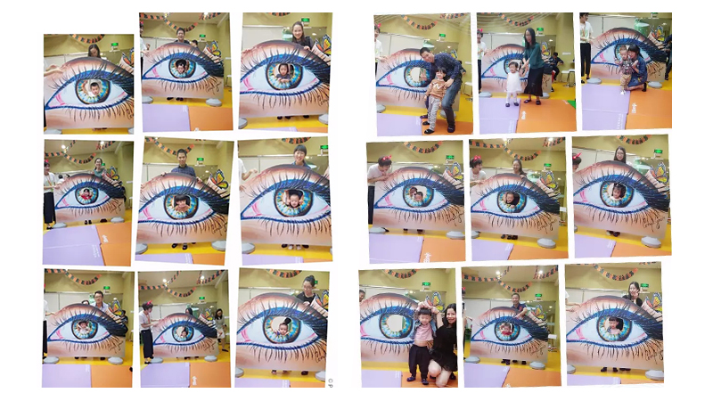 BBunion国际早教台州中心活动花絮：你是我的眼